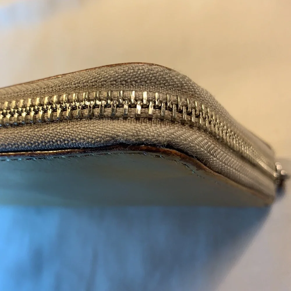 Tory Burch leather large wallet